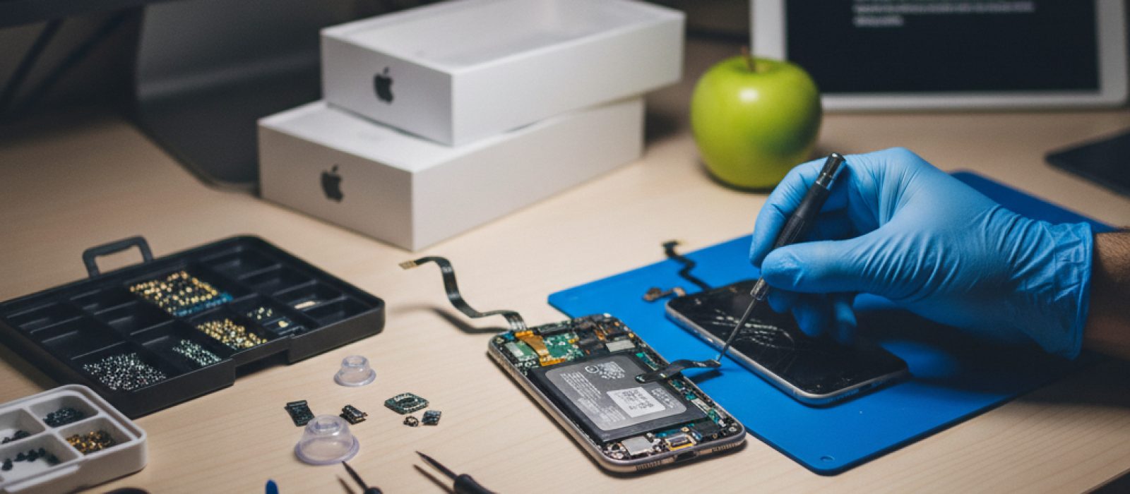 Yeni iPhone modelleri ve öne çıkan kamera sistemleri ile işlemci teknolojilerini gösteren bir görsel