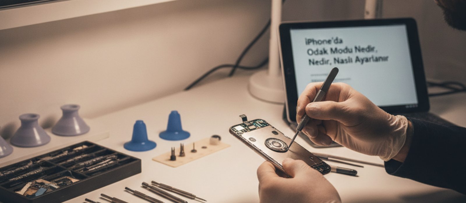 iPhone'da Odak Modu ayarlarını gösteren ekran görüntüsü