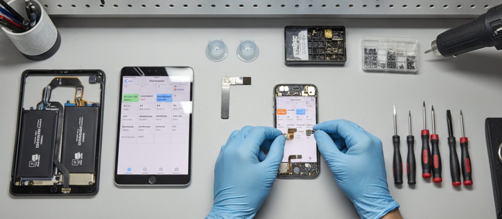iPhone ve iPad ekranlarında açık bir aile takvimi uygulaması, etkinliklerle dolu