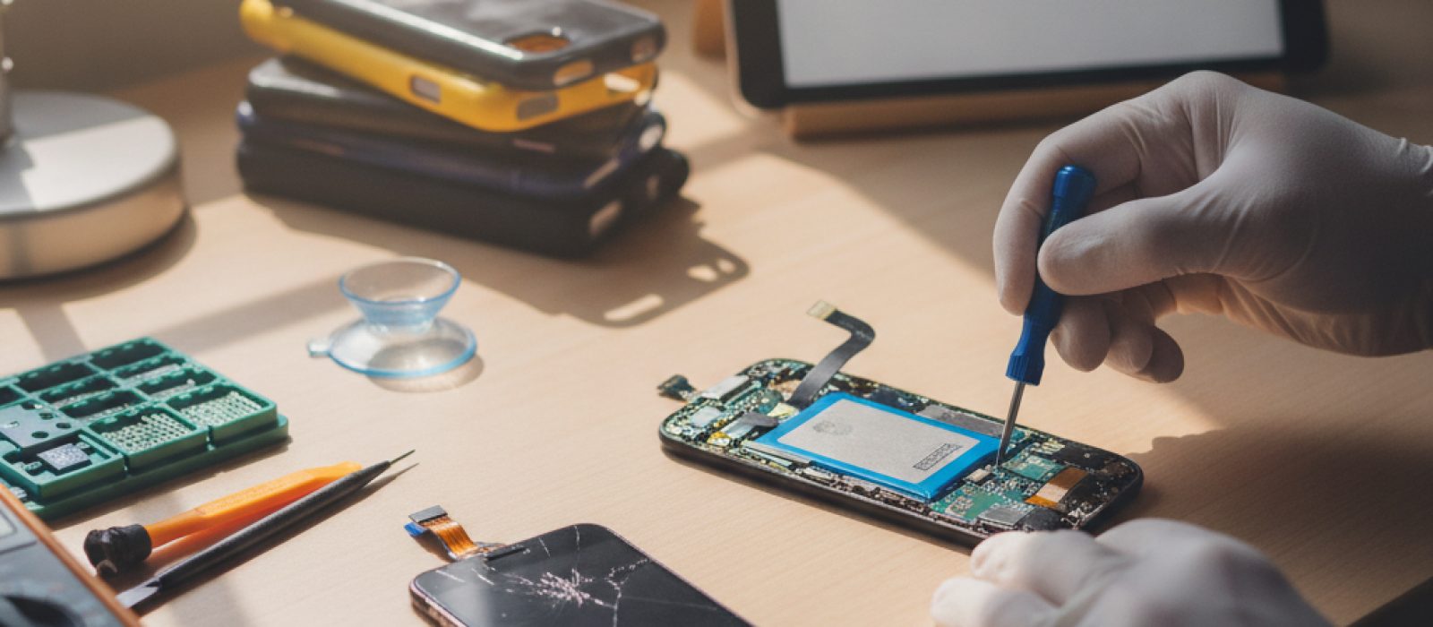 iPhone'un arka yüzeyine yakın çekim, üzerinde silikon bir kılıf duruyor ve hafif bir ısınma efekti simgeleniyor.